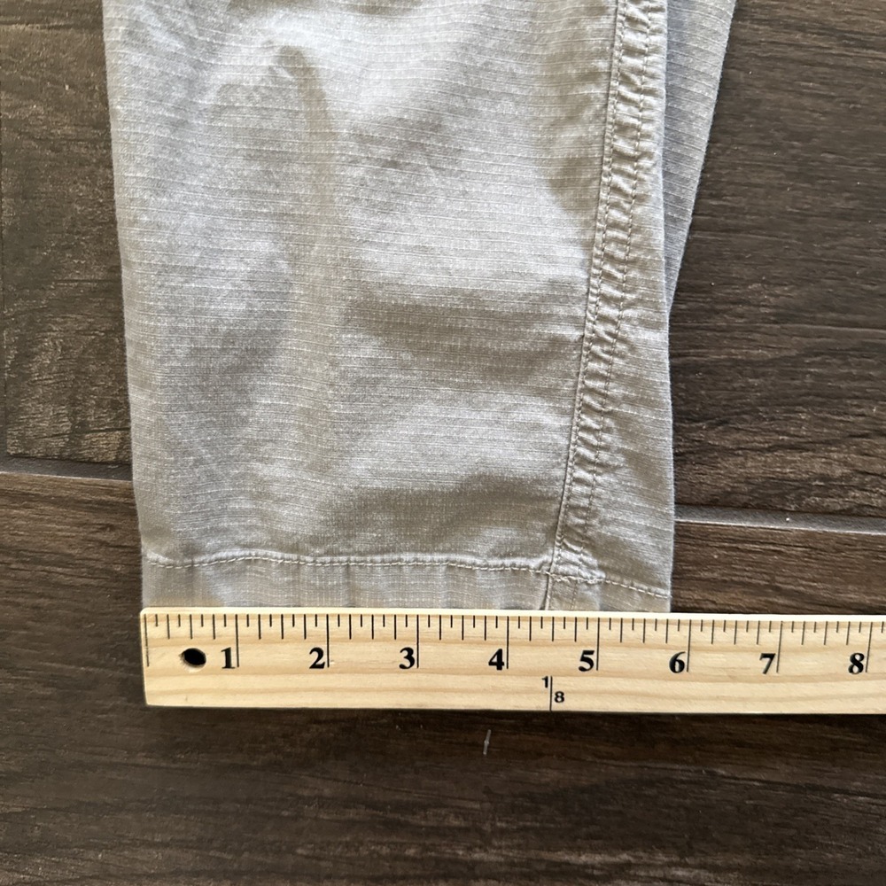 Vuori Men's Small Ripstop Pants Tan Drawstring Zip Pocket 29x30 V412 - Picture 8 of 9